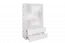 Jeugdkamer / tienerkamer - kast Alard 04, kleur: wit - Afmetingen: 151 x 80 x 40 cm (h x b x d)