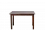 Tafel massief grenen kleur: walnoot Junco 228C (hoekig) - 120 x 70 cm (B x D)