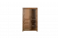 Vitrine Sardona 11, kleur: bruin eiken - 186 x 115 x 44 cm (h x b x d)