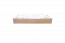 Lade voor tienerbed / jeugdbed Hermann 01, massief grenen kleur: wit gebleekt / walnotenhout - 29 x 90 x 192 cm (H x B x L)