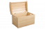 Kist massief grenenhout, naturel 183 - Afmetingen 77 x 54 x 50 cm