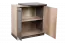 dressoir / ladekast Sichling 16, kader rechts, kleur: eiken bruin - Afmetingen: 87 x 80 x 46 cm (h x b x d)