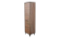 Kast Altels 18, kleur: walnoten - Afmetingen: 185 x 48 x 40 cm (H x B x D)