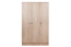 Draaideurkast / kledingkast Sidonia 04, kleur: eiken bruin - 200 x 123 x 53 cm (h x b x d)