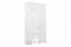 Draaideurkast / kledingkast Sabadell 03, kleur: wit / wit hoogglans - 209 x 80 x 38 cm (H x B x D)