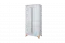 Draaideurkast / kledingkast Amanto 1, kleur: wit / Essen - Afmetingen: 200 x 90 x 52 cm (H x B x D)