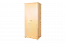 kledingkast massief grenen, natuur Junco 13A - Afmetingen 195 x 84 x 59 cm (H x B x D)