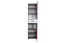 Jeugdkamer / tienerkamer - kledingkast Klemens 03, kleur: roze / wit / grijs - Afmetingen: 190 x 50 x 38 cm (H x B x D)