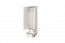 Jeugdkamer / tienerkamer - draaideurkast / kleerkast Hermann 04, kleur: wit gebleekt / notenkleur, deels massief - 181 x 49 x 40 cm (H x B x D)