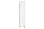 Kast Amanto 2, kleur: wit / Essen - Afmetingen: 200 x 47 x 52 cm (H x B x D)