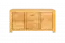 Ladekast / sideboard kast Balsa 02, kleur: naturel, gedeeltelijk massief eiken - 87 x 175 x 47 (H x B x D)