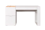 Bureau Minnea 37, kleur: wit / eik - Afmetingen: 78 x 142 x 64 cm (H x B x D)