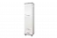 Jeugdkamer / tienerkamer - draaideurkast / kleerkast Hermann 04, kleur: wit gebleekt / grijs, deels massief - 181 x 49 x 40 cm (h x b x d)