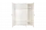 Draaideurkast/kast Falefa 18, kleur: wit - Afmetingen: 224 x 191 x 58 cm (H x B x D)
