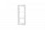 wandrek / wandKubus Milo 46, kleur: wit, kleur - 37 x 108 x 25 cm (h x b x d)