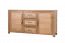 Sardona 01 ladekast, kleur: bruin eiken - 85 x 164 x 44 cm (h x b x d)