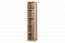 open kast Sichling 05, kleur: eiken bruin - Afmetingen: 175 x 35 x 32 cm (h x b x d)