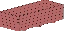 Bloembak Purpurea rechthoekig groot incl. stoffen inleg - afmetingen: 120 x 50 x 31 cm (B x D x H)