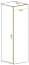 Hängeschrank Fardalen 06, Farbe: Schwarz - Abmessungen: 120 x 30 x 30 cm (H x B x T), mit Push-to-open